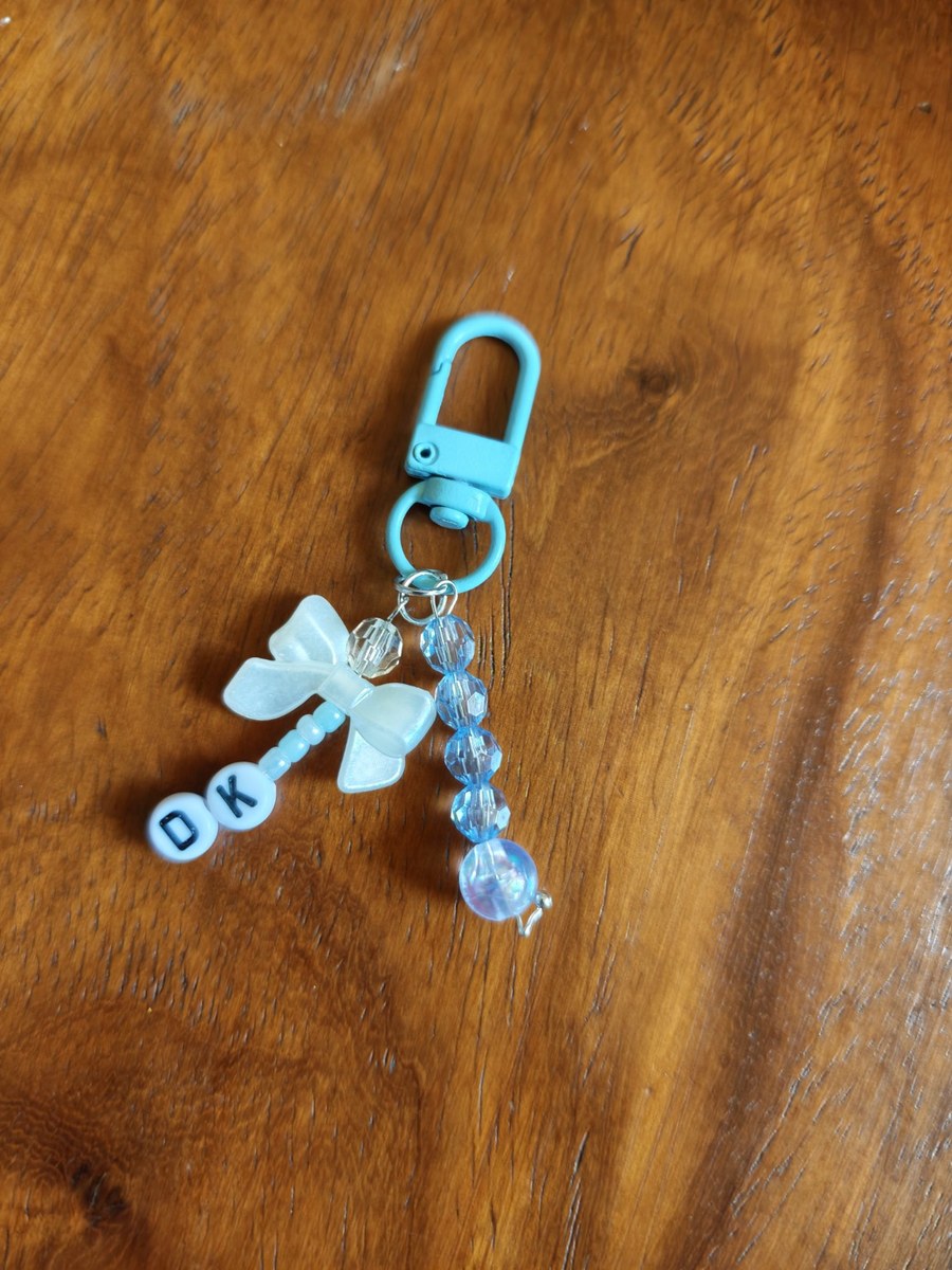 Blue Butterfly Keychain